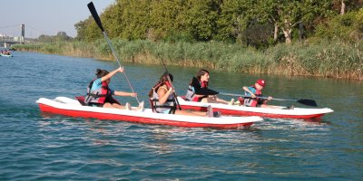 Yaz Spor Okullarında su sporlarına yoğun ilgi