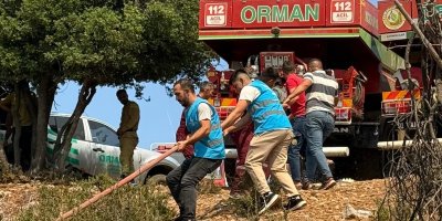 Kozan’daki orman yangınına müdahale sürüyor