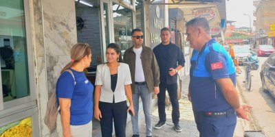 Başkan Vekili Av. Sevil Aydar Yıldız'dan Balıkçı Pasajı Esnafına Geçmiş Olsun Ziyareti