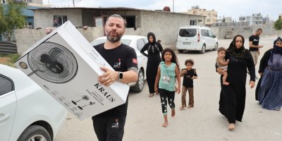 Adana sıcağında serinleten hediye: Vantilatör