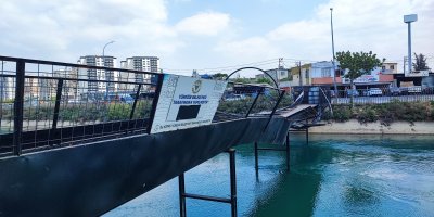 Zarar gören köprü onarılmak yerine kapatıldı