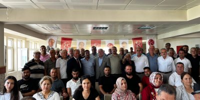 MHP Yumurtalık’ta bayrak Aydın Kütükoğlu’nda