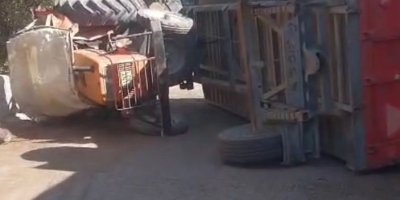 Kozan'daki traktör kazasında 1 kişi yaralandı   