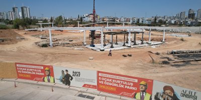 Adana’ya yeni nefes: 38 bin metrekarelik park projesi yükseliyor 