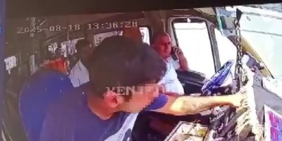 Araç kırmızı ışıkta durunca paraları alıp kaçtı!