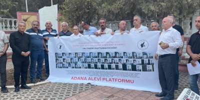 Adana Alevi Platformu, kazada hayatını kaybeden 39 canı andı