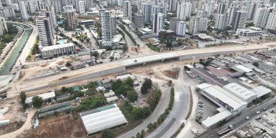 Adana'da bir üst geçit daha hizmete giriyor