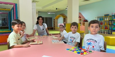 Ceyhan Belediyesi Oyuncak Kreşi Çocukların Yüzünü Güldürüyor