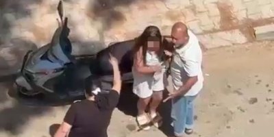 Böyle anne olur mu ? kızını bıçakla kovaladı