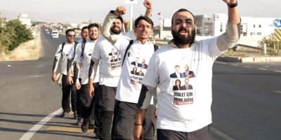 Zeydan Karalar için Adana’dan Silivri’ye yürüyüşe başlayan gençler yola devam ediyor