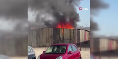 Adana’da genelevlerde yangın paniği yaşandı!