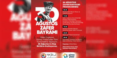 Yumurtalık Belediye Başkanı Erdinç Altıok, 30 Ağustos Zafer Bayramı'nda tüm hemşehrilerini Yumurtalık'a davet etti