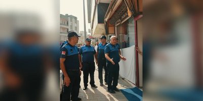 Kozan Belediyesi kaldırımları işgal edenlere ceza yazdı