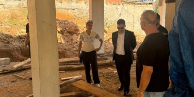 Tufanbeyli’de, depremzedeler için yerinde dönüşüm çalışmaları sürüyor