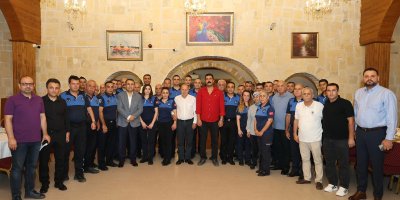 Başkan Demirçalı Zabıta Ekibiyle Kahvaltıda Buluştu