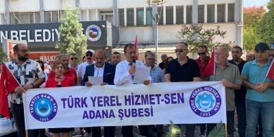 Ceyhan’da kamu çalışanları ses yükseltti