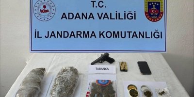 Evinde bir kilogram esrar ele geçirilen şüpheli tutuklandı