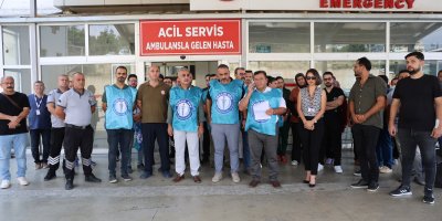 Sağlıkçılar şiddete maruz kaldı