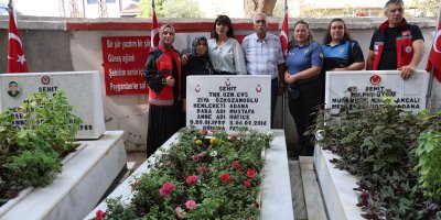 Şehit Ziya Özkozanoğlu kabri başında anıldı