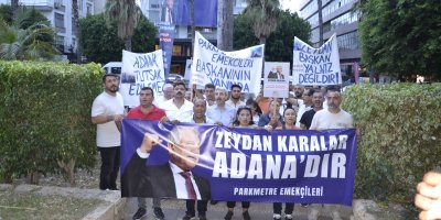 Adana’da, sesler yükseldi: “Halkın iradesi gasp edilemez”