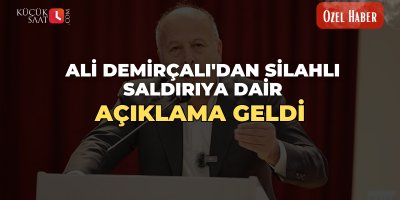 Ali Demirçalı'dan silahlı saldırıya dair açıklama geldi