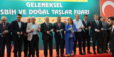 Padişah portreli tespihler görücüye çıktı