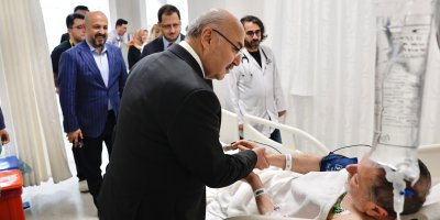 Vali Köşger’den Şehir Hastanesi’ne ziyaret