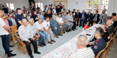 Vali Köşger, Başak Mahallesi’nde vatandaş ve esnafla buluştu