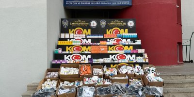 Depoya çevrilmiş gizli bölmede 31 bin 98 ilaç, bin 538 tıbbı malzeme ele geçirildi: 2 kişi gözaltına alındı