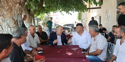 Başkan Demirçalı’dan Doğankent’te Esnaf Ziyareti