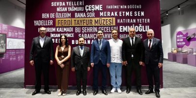 MHP’li Özdemir’den Ferdi Tayfur Sanat Merkezi ve Müzesi’ne ziyaret