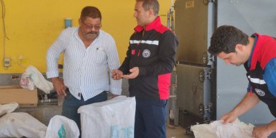 Sezon öncesi zeytinyağı fabrikalarında denetim yapıldı