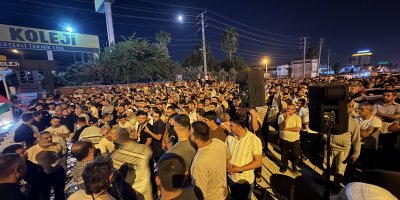 Adana'da Sumud Filosu'na müdahaleye tepki