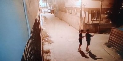 Kediyi çalıp fotoğraf çekindiler: O anlar kameraya yansıdı