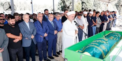 MHP Milletvekili Ersoy’un annesi, dualarla uğurlandı