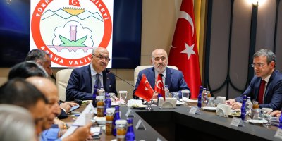 Adana’da, üst düzey toplantı: Adana'nın gidişatı değerlendirildi!