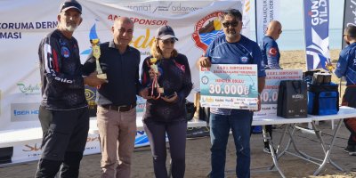 Yumurtalık'ta, "1. Ulusal Sörf Casting Balık Yakalama Turnuvası" düzenlendi