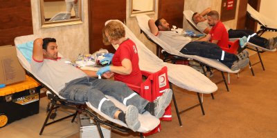 AOSB’de kan ve kök hücre bağışı kampanyasına yoğun ilgi   