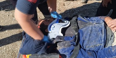 Kamyon uçuruma yuvarlandı, sürücü hayatını kaybetti