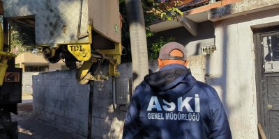 ASKİ'nin kış hazırlıkları devam ediyor