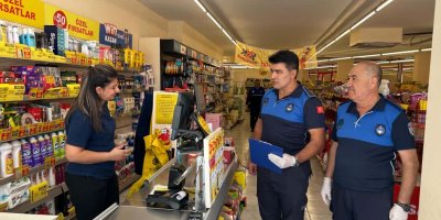Ceyhan Belediyesi'nden, zincir marketlere sıkı denetim