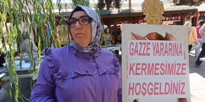 Saimbeyli'de kadınlar Gazze için tek yürek oldu