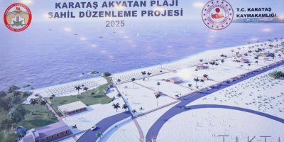 Karataş Harbiş Plajı, çağdaş yüzüne kavuşuyor