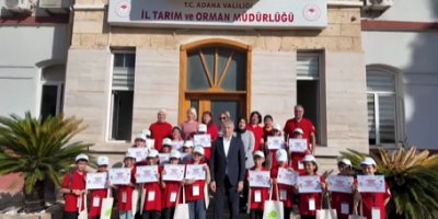 Adanalı çocuklar “Lider Çocuk Tarım Kampı”nda tarımı deneyimledi