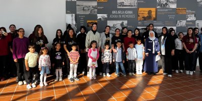 Adana Müzesi’nde, gençler ve minikler kültürel mirasla buluştu