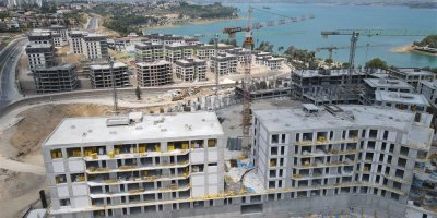 Çukurova Göl Mahallesi TOKİ Konut Projesi, tamamlanmak üzere