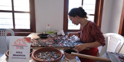 Adana'da Uluslararası Çağdaş Mozaik Sempozyumu devam ediyor