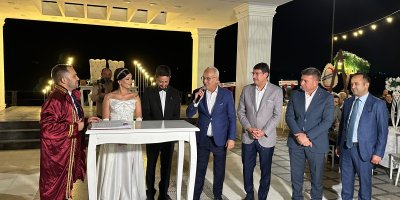 Adana'da görkemli düğün: Siyaset ve iş dünyası bir arada