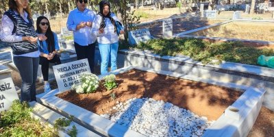 Müteahhit rekor ceza alınca genç kadın, anne ve babasının mezarında şükür duası etti