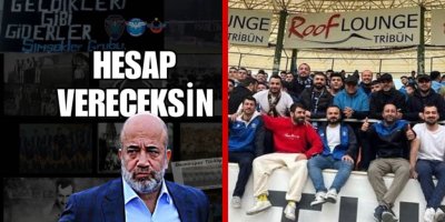 Adana Demirspor taraftarından eski başkan Murat Sancak’a ; “ Hesap vereceksin”